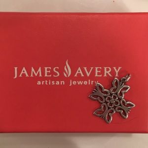 Butterfly cross charm James Avery retired